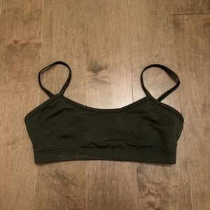 Olive Balera Dancewear Tank Bra
